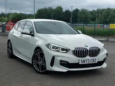 Used BMW 118 M Sport 136 HP (100 kW) 2023 White Hatchback