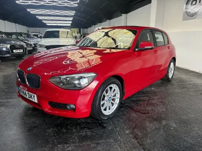 Used BMW 116 Efficient Dynamics 2014 Red Hatchback