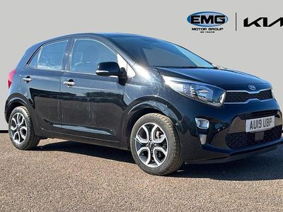 Used Kia Picanto 84 HP (61 kW) 2019 Black Hatchback