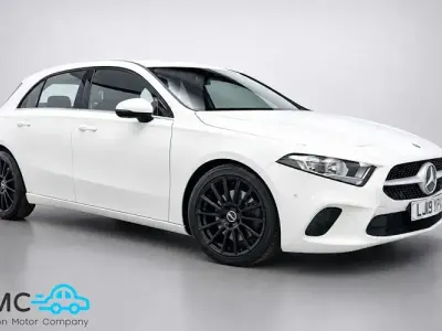 Used Mercedes A180 Executive 136 HP (100 kW) 2019 White Hatchback