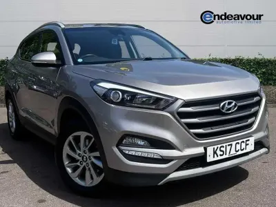 Used Hyundai Tucson SE 116 HP (85 kW) 2017 White SUV