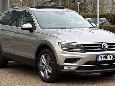 Used VW Tiguan SEL 2016 Silver SUV