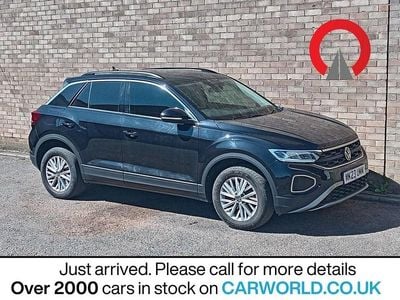 Used VW T-Roc Life 150 HP (110 kW) 2023 Black SUV