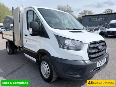 Used Ford Transit 130 HP (95 kW) 2021 White Van