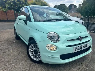 Used Fiat 500 Pop Star 69 HP (50 kW) 2018 Green Hatchback