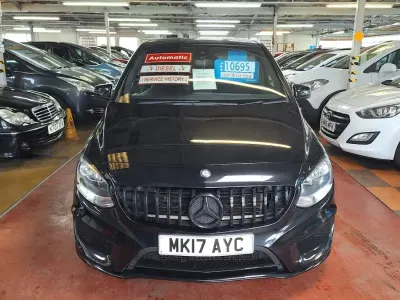 Used Mercedes B200 AMG line 2017 Black Hatchback