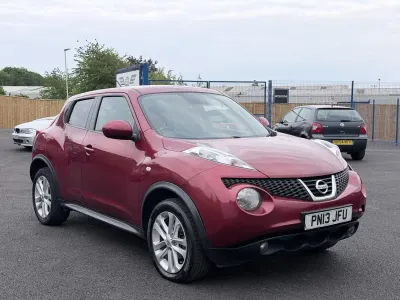 Używany Nissan Juke Acenta 2013 Czerwony SUV