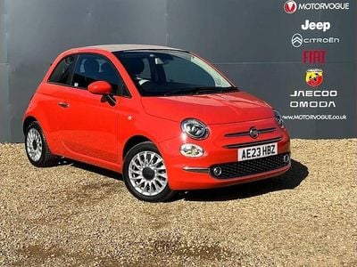 Used Fiat 500C 68 HP (50 kW) 2023 Orange Cabriolet