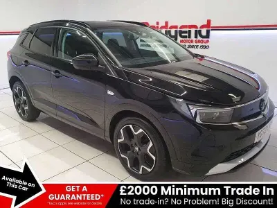 Used Vauxhall Grandland X Ultimate 128 HP (94 kW) 2023 Black SUV