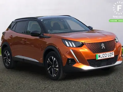 Używany Peugeot 2008 GTi 100 kW (136 KM) 2022 Pomarańczowy SUV