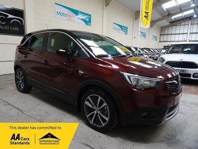 Used Vauxhall Crossland X Elite 110 HP (80 kW) 2018 Red SUV