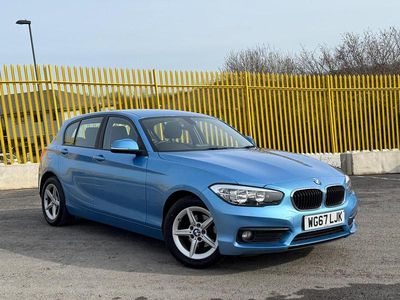 Used BMW 118 Comfort Edition 2017 Blue Hatchback