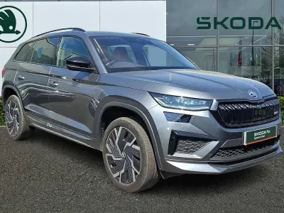 Used Skoda Kodiaq vRS 241 HP (177 kW) 2023 Grey SUV