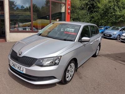 Used Skoda Fabia 75 HP (55 kW) 2017 Silver Estate