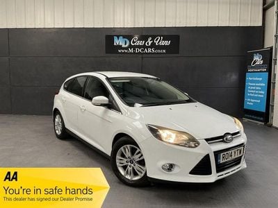 White Used 2014 Ford Focus Titanium Hatchback | £5,490 (Fair price)