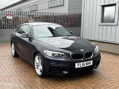 Used BMW 218 M Sport 2016 Black Coupe