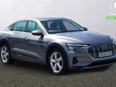 Used Audi e-tron Sportback Advanced 230 kW (313 HP) 2022 Grey SUV