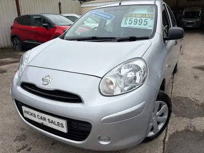 Used Nissan Micra Visia 80 HP (58 kW) 2012 Silver Hatchback