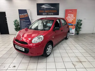 Used Nissan Micra Visia 78 HP (57 kW) 2013 Red Hatchback