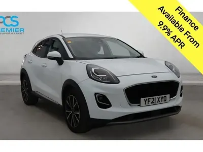 Begagnad Ford Puma Titanium 125 HK (91 kW) 2021 Vit SUV