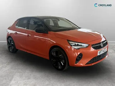Used Vauxhall Corsa-e Elite 100 kW (136 HP) 2021 Orange Hatchback