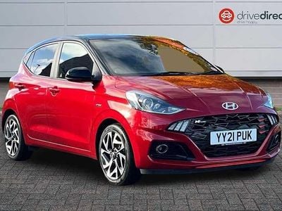 Red Used 2021 Hyundai i10 N Line Hatchback | £11,134 (Fair price)