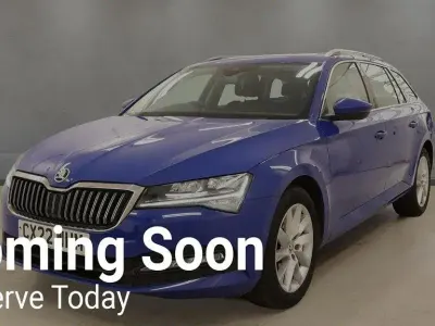 Used Skoda Superb SE 150 HP (110 kW) 2022 Blue Estate