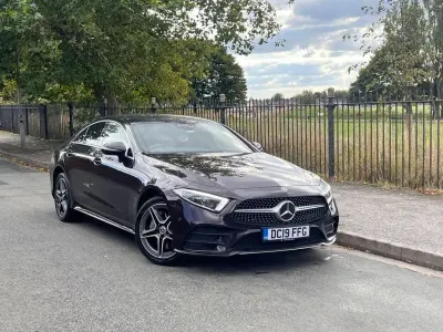 Usado Mercedes CLS350 AMG line 286 CV (210 kW) 2019 Negro Coupe