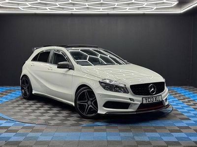 Used Mercedes A250 AMG 2013 White Hatchback