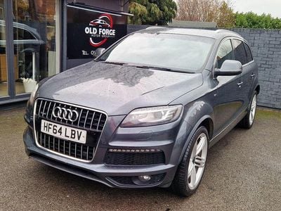 Grey Used 2014 Audi Q7 S-line plus SUV | £10,995 (Fair price)