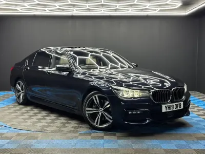 Used BMW 740L M Sport 2019 Black Sedan