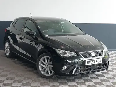 Used Seat Ibiza FR 110 HP (80 kW) 2023 Black Hatchback