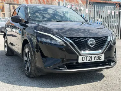 Used Nissan Qashqai N-Connecta 2021 Black SUV