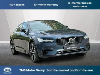 Used Volvo S90 R-Design 386 HP (283 kW) 2021 Blue Sedan