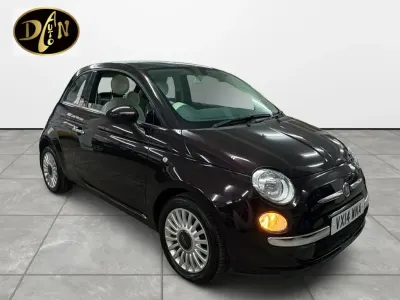 Used Fiat 500 Lounge 69 HP (50 kW) 2014 Purple Hatchback