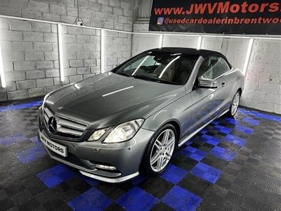 used Mercedes E250 E Class 2.1CDI BlueEfficiency Sport Cabriolet 2dr Diesel G-Tronic+ Euro 5 (s/s) (204 ps)