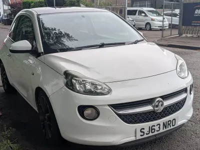 Used Vauxhall Adam Glam 2013 White Hatchback