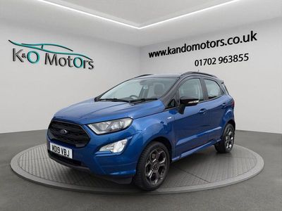 Used Ford Ecosport ST-Line 125 HP (91 kW) 2019 Blue SUV