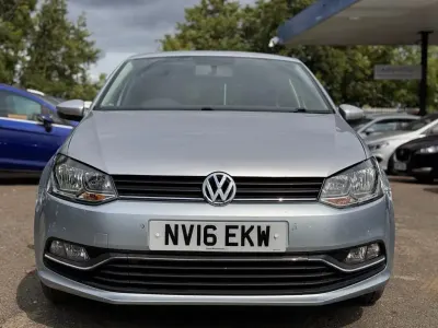 Used VW Polo Match 90 HP (66 kW) 2016 Silver Hatchback