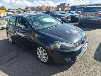 Used VW Golf VI GT 160 HP (117 kW) 2010 Black Hatchback