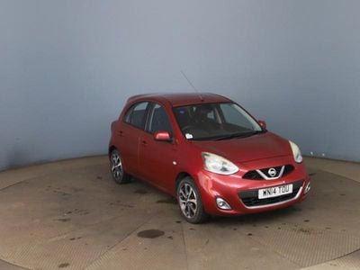 Red Used 2014 Nissan Micra Tekna Hatchback | £3,190 (Fair price)