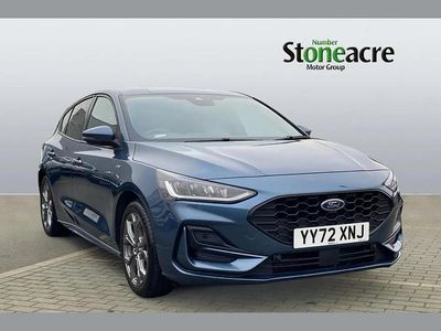Blue Used 2023 Ford Focus ST-Line Hatchback | £15,000 (Fair price)