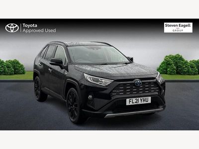 Black Used 2021 Toyota RAV4 Estate | £29,298 (Fair price)