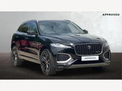Used Jaguar F-Pace R-Dynamic 250 HP (183 kW) 2022 Santorini black SUV