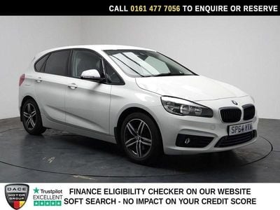 Used BMW 218 Sport Line 136 HP (100 kW) 2014 White MPV