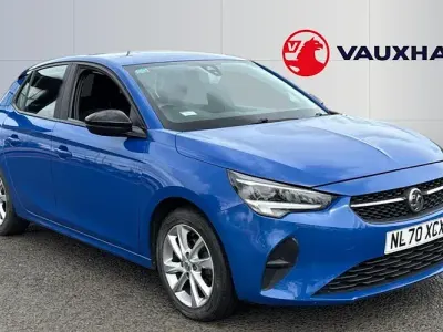 Used Vauxhall Corsa 75 HP (55 kW) 2020 Blue Hatchback