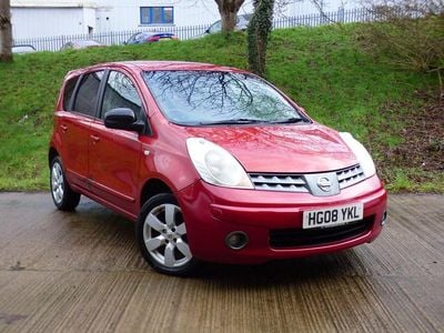 Used Nissan Note Tekna 110 HP (80 kW) 2008 Red Hatchback