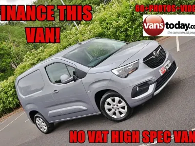 Used Vauxhall Combo S 100 HP (73 kW) 2019 Grey MPV
