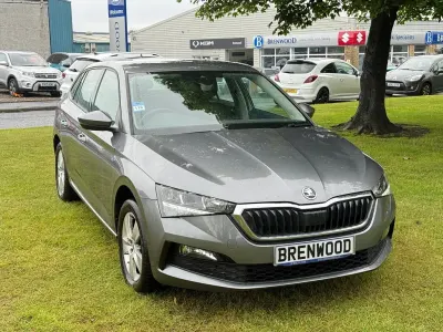 Used Skoda Scala SE 110 HP (80 kW) 2023 Grey Hatchback