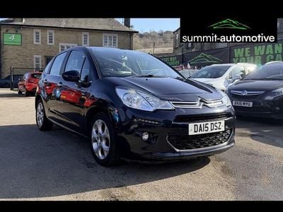 Used Citroën C3 Exclusive 2015 Blue Hatchback